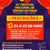 14º Festival Nacional de Teatro do Piauí abre inscrições e prepara nova edição em Floriano